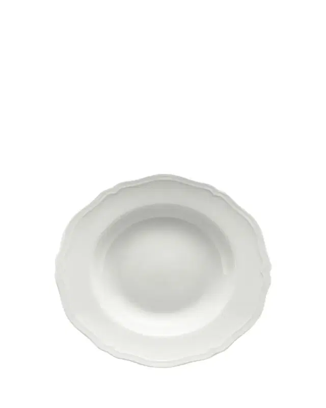 GINORI 1735 Bianco Antico Doccia Soup Plate