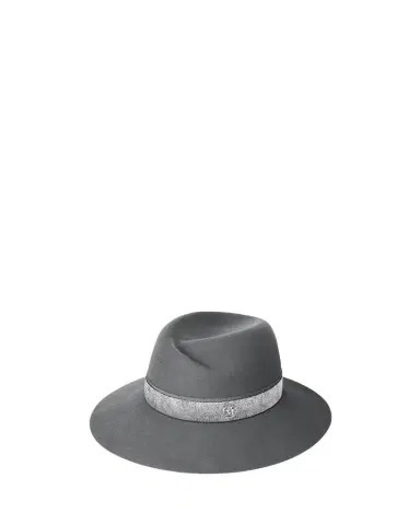 Maison Michel Virginie Fairy Dust Wool Felt Fedora Hat | Thumbnail 1 Maison Michel Virginie Fairy Dust Wool Felt Fedora Hat | Thumbnail 1