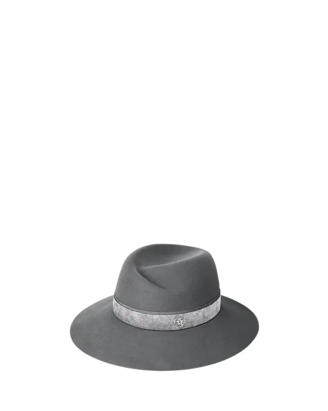Maison Michel Virginie Fairy Dust Wool Felt Fedora Hat