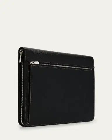 Brunello Cucinelli Men's Leather Document Holder | Thumbnail 2