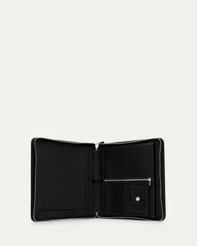 Brunello Cucinelli Men's Leather Document Holder | Thumbnail 3