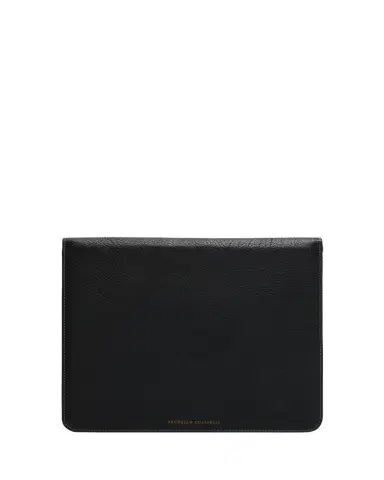 Brunello Cucinelli Men's Leather Document Holder | Thumbnail 1