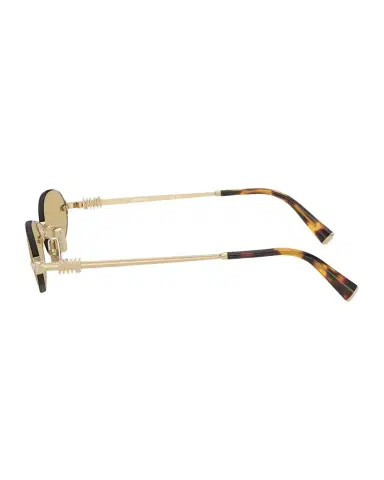 Miu Miu MU A54S Metal Oval Sunglasses | Thumbnail 1 Miu Miu MU A54S Metal Oval Sunglasses | Thumbnail 1