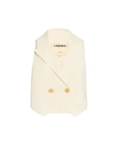 L'Agence Zadie Knit Double-Breasted Vest | Thumbnail 1