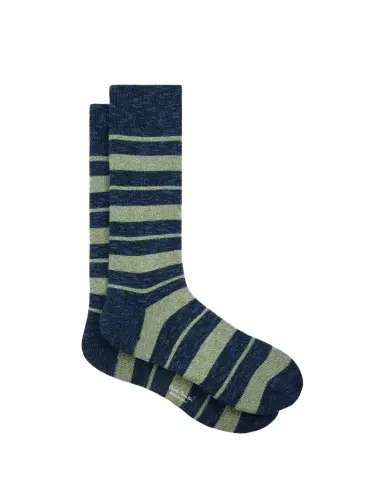 Paul Smith Men's Kenny Flamed Melange Crew Socks | Thumbnail 1