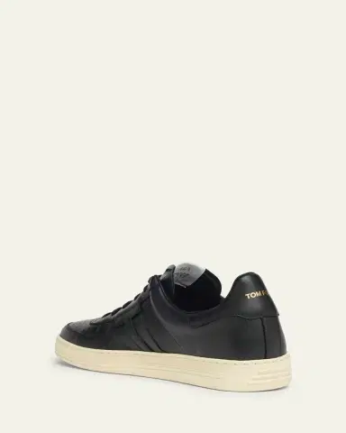 TOM FORD Men's Radcliffe Smooth Leather Low-Top Sneakers | Thumbnail 4