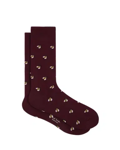 Paul Smith Men's Kenneth Bee Crew Socks | Thumbnail 1