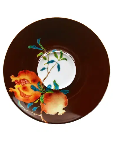 Raynaud Harmonia Brown Tea Saucer | Thumbnail 1