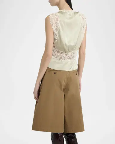 Chloé Lace Silk Sleeveless Top | Thumbnail 3