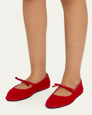 Vibi Venezia Canvas Mary Jane Ballerina Flats | Thumbnail 2
