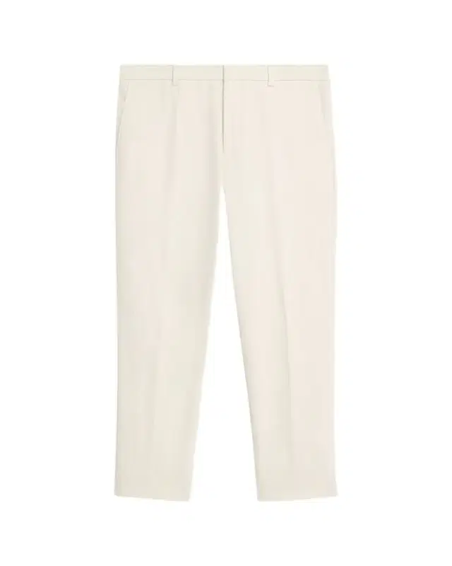 Men's Jarno Cotton Straight Fit Flat-Front Pants