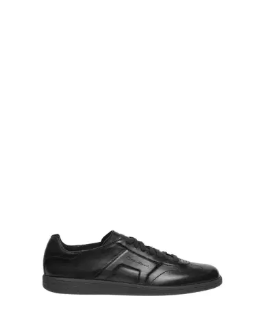 Santoni Men's Soft Burnished Calfskin Slip-On Sneakers | Thumbnail 1