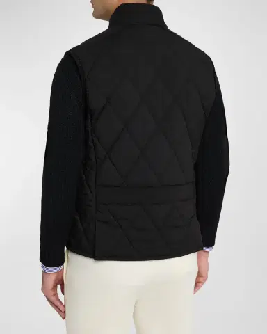 Ralph Lauren Purple Label Carleton Quilted Down Vest | Thumbnail 7