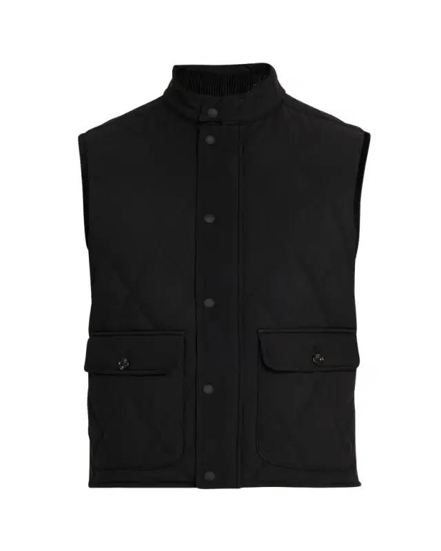 Ralph Lauren Purple Label Carleton Quilted Down Vest
