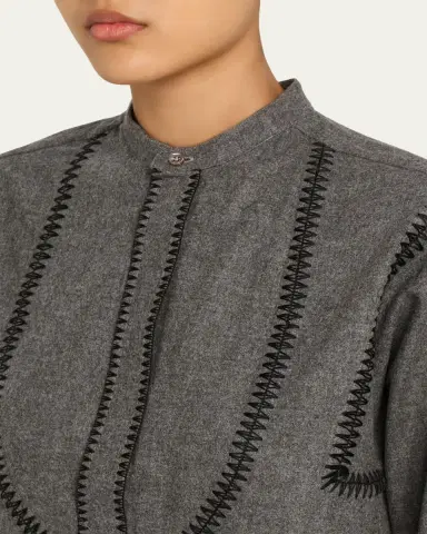 SÉBLINE Marocaine Painters Stripe Shirt | Thumbnail 5 SÉBLINE Marocaine Painters Stripe Shirt | Thumbnail 5