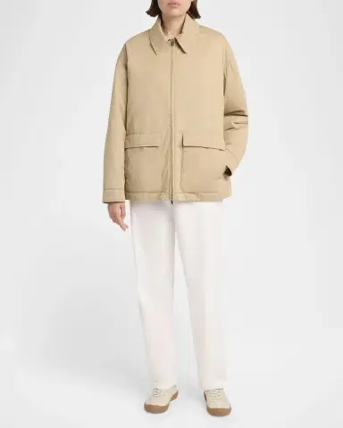 THE ROW Aurelius Cotton-Cashmere Zip Jacket | Thumbnail 6 THE ROW Aurelius Cotton-Cashmere Zip Jacket | Thumbnail 6