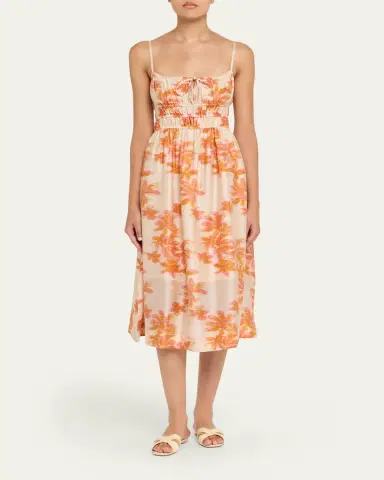 Hannah Artwear Yolanda Mangrove Midi Dress | Thumbnail 2 Hannah Artwear Yolanda Mangrove Midi Dress | Thumbnail 2