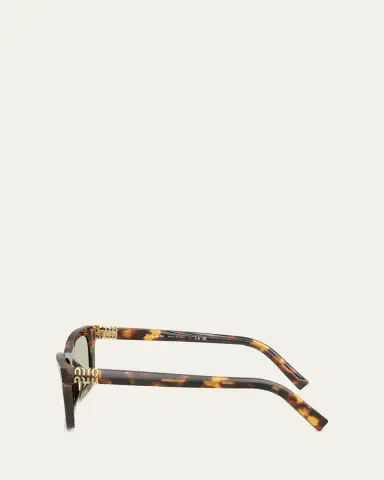 Miu Miu MUA05S Rectangular Acetate Sunglasses | Thumbnail 3