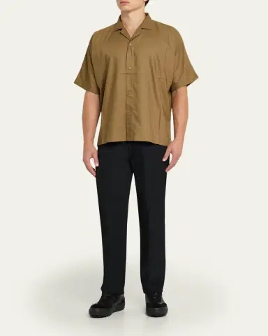 IM MEN Men's Short-Sleeve Compact Shirt | Thumbnail 2 IM MEN Men's Short-Sleeve Compact Shirt | Thumbnail 2