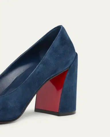 Christian Louboutin 85mm Miss Sab Suede Red Sole Pumps | Thumbnail 3 Christian Louboutin 85mm Miss Sab Suede Red Sole Pumps | Thumbnail 3