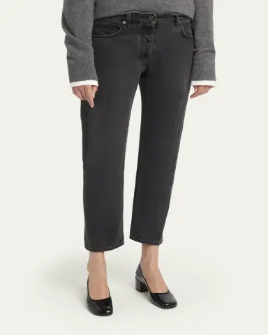 The Row Riaco Straight-Leg Ankle Jeans | Thumbnail 4 The Row Riaco Straight-Leg Ankle Jeans | Thumbnail 4