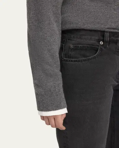 The Row Riaco Straight-Leg Ankle Jeans | Thumbnail 5 The Row Riaco Straight-Leg Ankle Jeans | Thumbnail 5