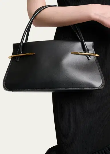 Givenchy Pinch Medium Top-Handle Bag in Smooth Leather | Thumbnail 2 Givenchy Pinch Medium Top-Handle Bag in Smooth Leather | Thumbnail 2