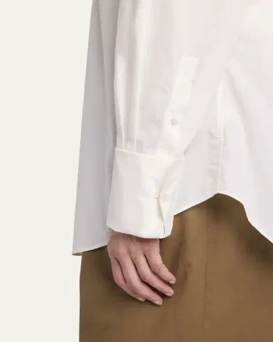 THE ROW Ment Poplin Button-Down Shirt | Thumbnail 5