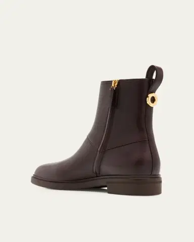 Loro Piana Kilda Leather Ankle Boots | Thumbnail 4 Loro Piana Kilda Leather Ankle Boots | Thumbnail 4