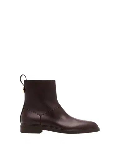 Loro Piana Kilda Leather Ankle Boots | Thumbnail 1 Loro Piana Kilda Leather Ankle Boots | Thumbnail 1