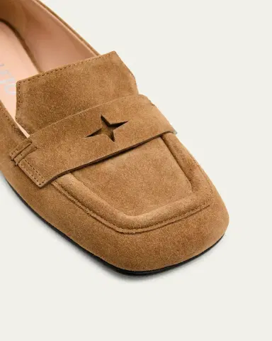 NODALETO Bulla Cara Suede Moccasin Loafers | Thumbnail 3