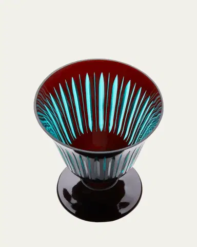 L'Objet Prism 9 oz. Wine Glasses, Set of 4 | Thumbnail 2