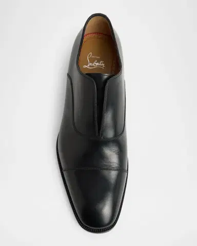 Christian Louboutin Men's Alpha Male II Leather Cap-Toe Loafers | Thumbnail 3 Christian Louboutin Men's Alpha Male II Leather Cap-Toe Loafers | Thumbnail 3