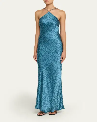 Hannah Artwear Elisa Silk Maxi Dress | Thumbnail 4 Hannah Artwear Elisa Silk Maxi Dress | Thumbnail 4