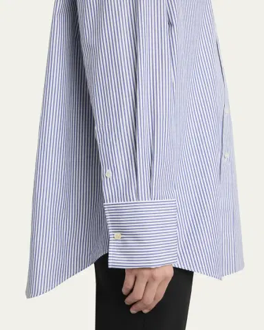THE ROW Ment Striped Button-Down Shirt | Thumbnail 5