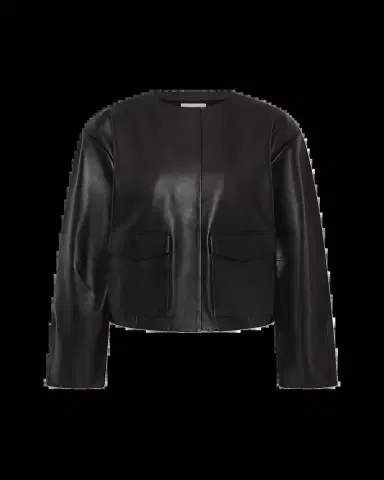 St. Agni Cocoon Leather Bomber Jacket | Thumbnail 2 St. Agni Cocoon Leather Bomber Jacket | Thumbnail 2