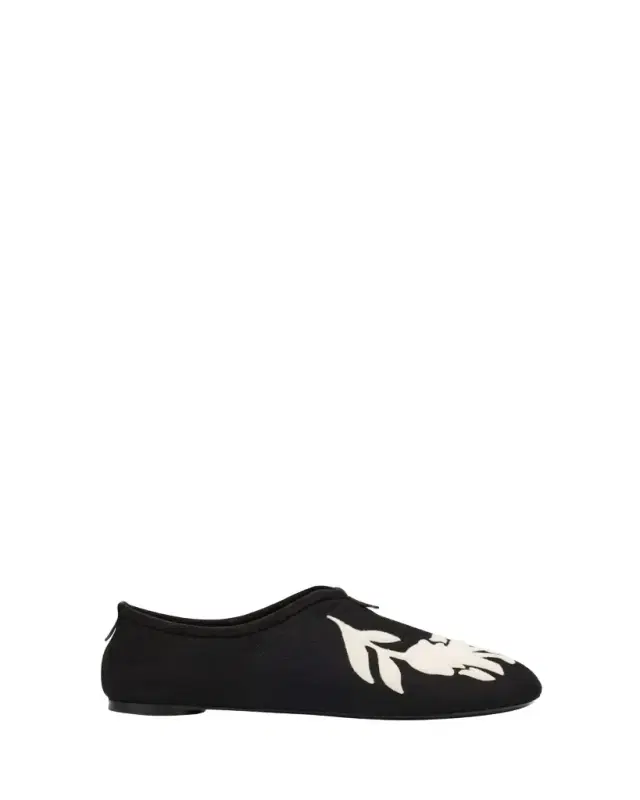 Loro Piana Floaty Cashmere Ballerina Flats