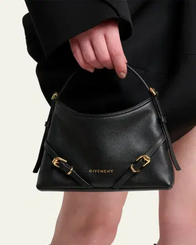 Givenchy Voyou Nano Top-Handle Bag in Shiny Leather | Thumbnail 2