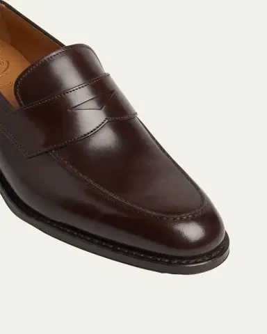 Church's Men's Hertford Rubber-Sole Leather Penny Loafers | Thumbnail 3