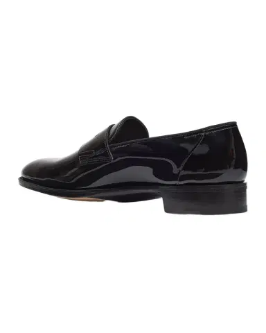 John Lobb Men's Jamie Patent Leather Penny Loafers | Thumbnail 1