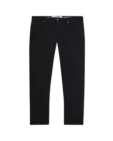 Jacob Cohen Men's Bard Black Denim Slim Five-Pocket Jeans | Thumbnail 1