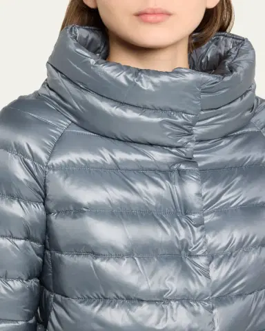 Herno Iconico Piumino Sofia Water-Resistant Nylon Ultralight Puffer Jacket | Thumbnail 5