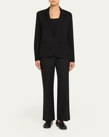 MAJESTIC FILATURES Soft Touch Single-Button Blazer | Thumbnail 2 MAJESTIC FILATURES Soft Touch Single-Button Blazer | Thumbnail 2