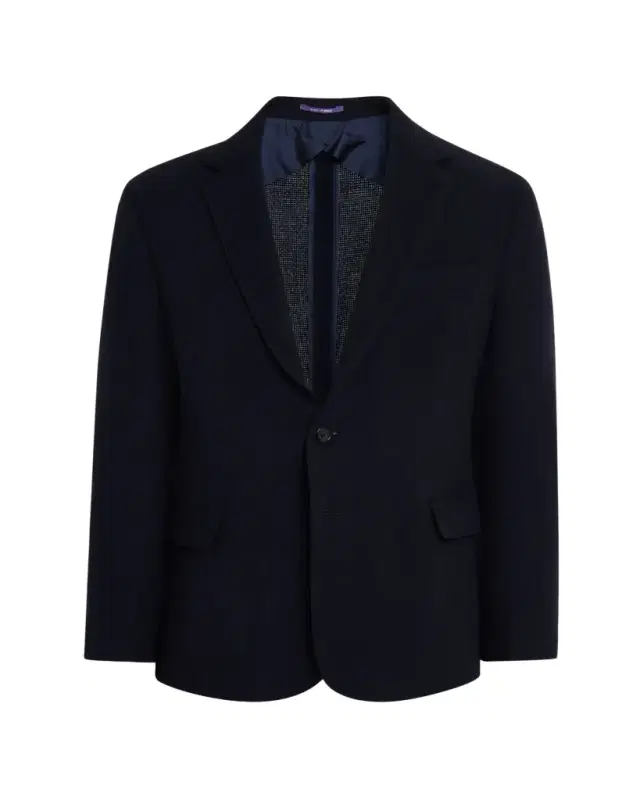 Ralph Lauren Purple Label Men's Textured Wool Notch Lapel Sport Coat