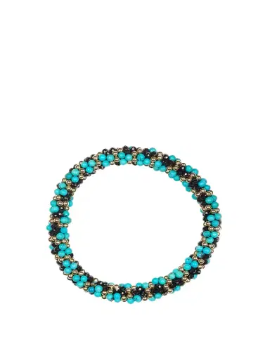 Meredith Frederick 14K Yellow Gold Turquoise and Spinel Bracelet | Thumbnail 1