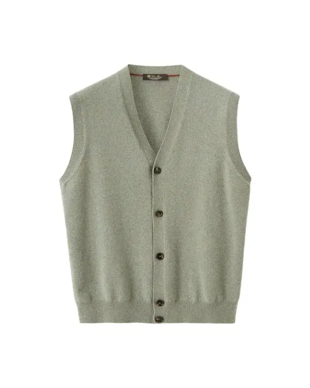Men's Baby Cashmere Knit Classic-Fit Vest