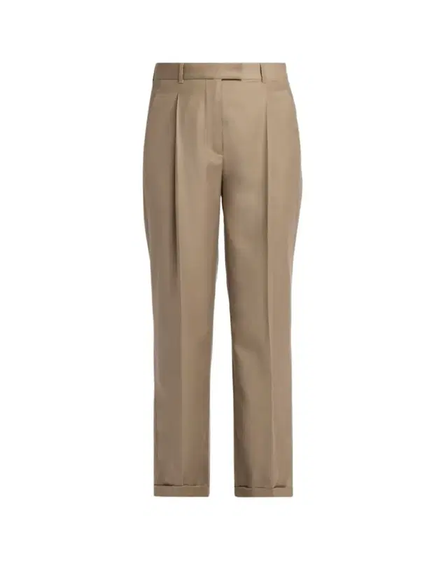 Sorina Pleated Straight-Leg Pants