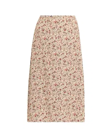 Loro Piana Simona Floral-Print Silk Twill Midi Skirt | Thumbnail 1