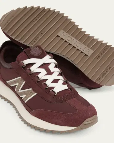 Moncler Pacey2 Suede and Nubuck Low-Top Sneakers | Thumbnail 5 Moncler Pacey2 Suede and Nubuck Low-Top Sneakers | Thumbnail 5