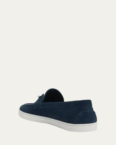 Christian Louboutin Men's Chambeliboat Nubuck Boat Shoes | Thumbnail 6 Christian Louboutin Men's Chambeliboat Nubuck Boat Shoes | Thumbnail 6
